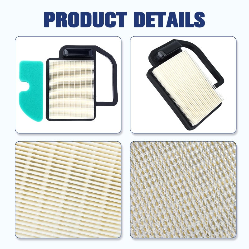 Powtol 20 083 02-S Air Filter+52 050 02-S Oil Filter fits Kohler Courage 15 16 17 18 19 20 21 22 HP YTH21K46 YTH20K46 Engines KH-20-083-02-S KH-20-883-02-S1 - Image 4